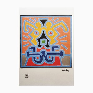 Keith Haring, Composition, Lithographie, 1990s