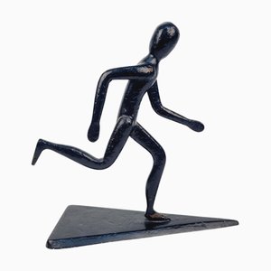 Sculpture de Coureur en Fer, 1960s
