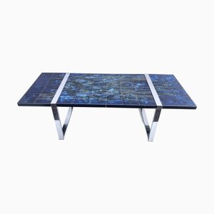 Table Basse Space Age en Carreaux par Belarti, 1970s