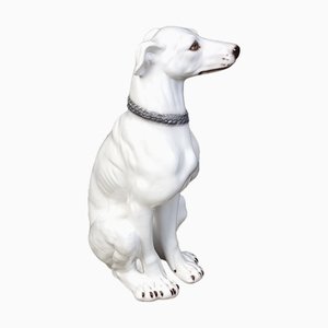 Mid-Century Modern Ceramic Greyhound, 1960s