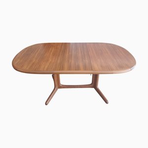 Mid-Century Double extending Teak Dining Table from Valentinsen, 1960