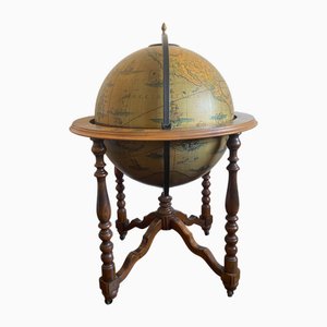 Vintage Rolling Globe Bar, 1960s