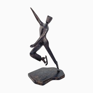 Figurine en Métal Peint, 1960s