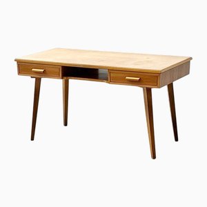 Mid-Century Beech Desk, 1950s