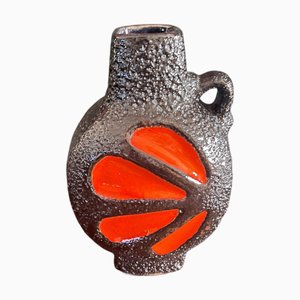 Vaso Mid-Century Fat Lava di ES Emons & Söhne Keramik di Rheinbach, Germania, anni '70