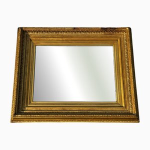 Large Victorian Gold Gilt Mirror, 1800s