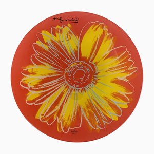 Vintage Studio-Line Gänseblümchen Teller von Andy Warhol für Rosenthal