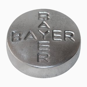 Aluminum Aspirin Paperweight from Bayer, 1990s