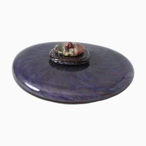 Glass Les Cairns Sculpture by Pascale Riberolles, 1990s-2000s