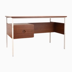 Mid-Century Modern Danish Teak Desk, 1970s