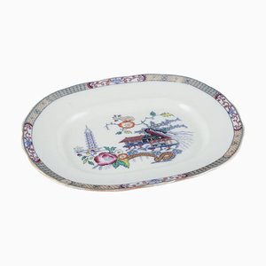 Large Japan Oval Dish in Faience from Rörstrand