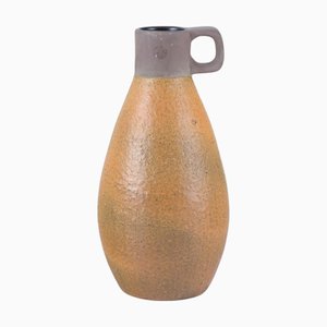 Pichet en Céramique Vernie avec Vernis Jaune Ocre par Ingrid Atterberg pour Upsala Ekeby, 1960s