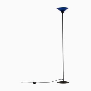 Vintage Floor Lamp in Glass and Metal