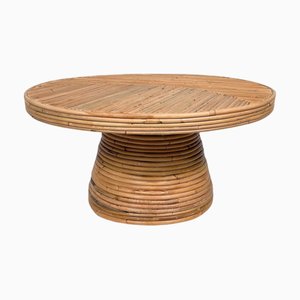 Italian Bamboo Coffee Table