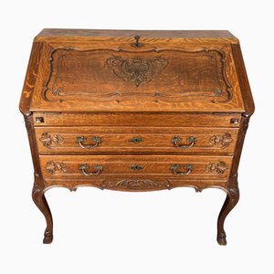 French Writing Desk in Oak