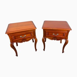 Vintage Louis XVI French Bedside, Set of 2