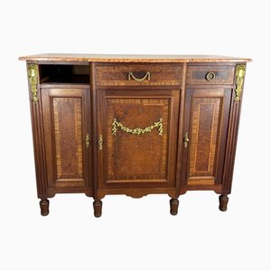 Commode à Tiroirs Antique en Marbre, France
