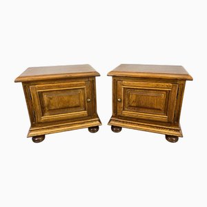 French Bedside Tables, Set of 2
