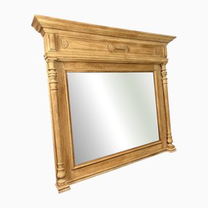 French Style Wall Mirror in Oak