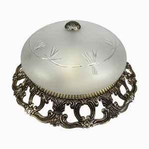 Ceiling Lamp in Brass