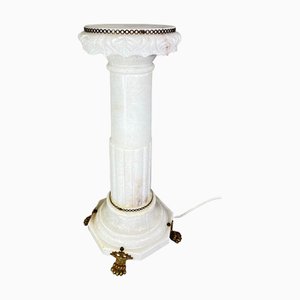 French Lighting Column Mounted on Brass Paws