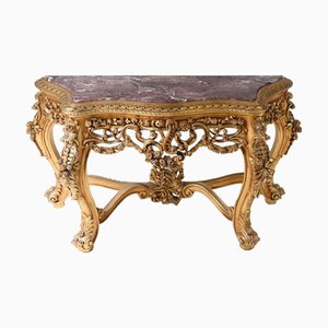French Rococo Console Table