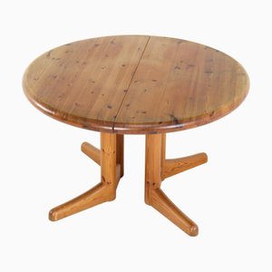 Pine Round Extendable Idom Dining Table from Vamdrup