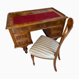 Wilhelminian Style Desk in Walnut