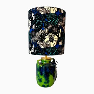 Marei Ceramic Lamp with Glaze, 1960s