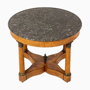 19th Century French Burr Wood Guéridon