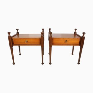 Scandinavian Bedside Tables, 1970s, Set of 2