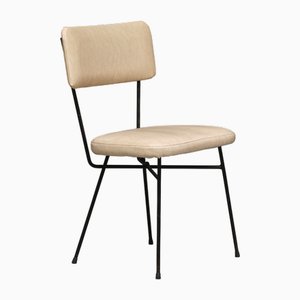 Italian Desk Chair with Iron Frame, 1950s