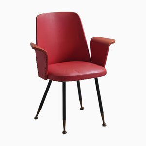 Sedia da scrivania vintage, Italia, anni '50