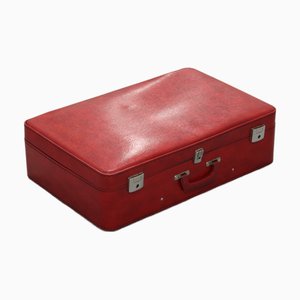 Valise Vintage Rouge, France, 1970s