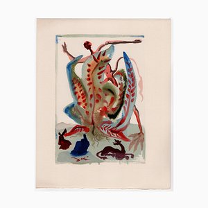 Salvador Dali, Gluttony, 1964, Original Woodcut