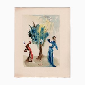 Salvador Dali, The Tree of Punishment, 1964, Original Woodcut