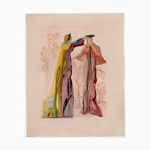 Dali, Virgil's Last Words, 1964, Original Woodcut