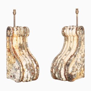 19th Century Dutch Table Lamps, Set of 2