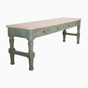 English Painted Console Table