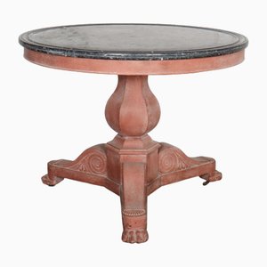 French Marble Topped Gueridon