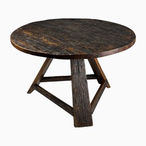 Dutch Round Dining Table, 1960