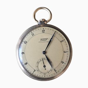 Vintage Antimagnetic Pocket Watch in Gold Plated Case from Tissot, 1940s