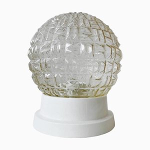 Vintage Ceiling Lamp in Glass Spherical Shape, 1960s