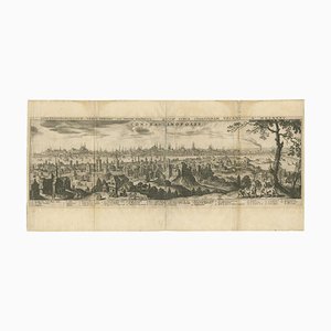 Matthäus Merian the Elder, Constantinople Panorama, 1635, Engraving