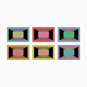 Guy Sargent, Andromeda Six Colour Studies, Archival Pigment Print