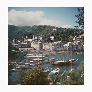 Slim Aarons, Puerto de Portofino, 1955, Fotografía digital tipo C