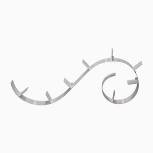 Large Vintage White Metal Book Shelf by Ron Arad for Kartell, 1990s