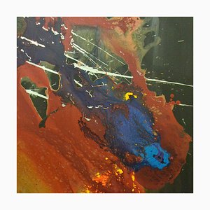 Bill Allen, Composizione astratta brutalista, anni '90, Tecnica mista