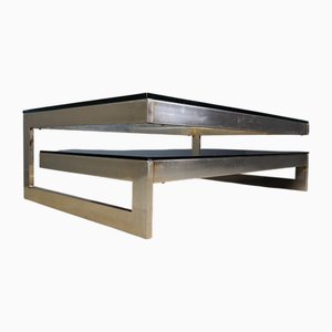 Vintage 23KT Gold Coffee Table from Belgochrom, 1970s
