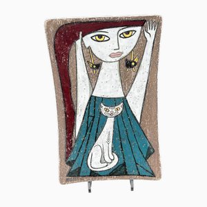 Schale von Marie Simmulson für Upsala Ekeby, 1970er